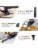 Whall Mini Portable Cordless Handheld Vacuum with 8500 PA Perspective: left