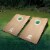 Cipton® LED Cornhole Board Set Perspective: left