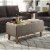 Pemberly Row Ottoman in Sandstone Perspective: left