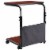 Scranton & Co Mobile Computer Cart in Mahogany Perspective: left