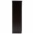 Baxton Studio Acadia Shoe Cabinet in Wenge Brown Perspective: left