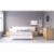 Maddie Home Zen 2 Drawer Wood Nightstand in Natural Maple Perspective: left