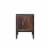 Hawthorne Collections Fall River Solid Sheesham Wood Nightstand - Brown Perspective: left