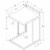 Snack, Living Room, Bedroom, Metal, Laminate, Grey, Black, Perspective: left