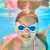Swimways Disney Princess Ariel Kids Swim Goggles Perspective: left