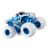Monster Jam Official Blue Thunder Monster Truck Collector 1:24 Scale Die-Cast Vehicle Toy Perspective: left