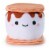 Cheeky Chonks Toasty Buns™ Reversible Plush Perspective: left
