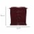 Southern Patio Colony 16 Inch Square Resin Outdoor Planter Urn, Oxblood Red Perspective: left