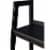 Bowery Hill 4 Shelf Ladder Bookcase in Black (Set of 2) Perspective: left