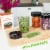 Nourished Essentials Easy Fermenter Kit - Airlock Lids & Pump for Mason Jars Perspective: left