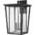 Z-Lite Seoul 3 Light 23  Clear Glass Aluminum Outdoor Wall Sconce in Bronze Perspective: left