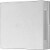 Z-Lite Quadrate 2 Light 9  Glass Aluminum Outdoor LED Wall Sconce in Silver Perspective: left