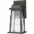 Z-Lite Millworks Clear Glass Aluminum Outdoor Wall Sconce in Bronze Perspective: left