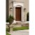 Z-Lite Talbot 3 Light 18  Seedy Glass Steel Outdoor Wall Sconce in Bronze Perspective: left