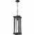 Z-Lite Glenwood 22  Clear Aluminum Glass Outdoor Chain Mounted Pendant in Black Perspective: left