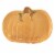 Tabletop Heirloom Pumpkin Plate Dolamite Fall Thanksgiving St/4 H9395 Perspective: left
