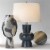 Jamie Young Co Pablo Contemporary Ceramic Tall Vase in Multi-Color Perspective: left