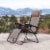 Caravan Sports Zero Gravity Outdoor Folding Camping Patio Lounge Chair, Beige Perspective: left