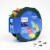 Philips Easy Storage Spool with Multi Color LED Faceted C9 Indoor / Outdoor Christmas Lights Perspective: left