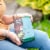 NuGo® Dark® Mint Chocolate Chip Gluten Free Vegan Protein Bars Perspective: left