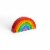 Bigjigs Toys, Wooden Stacking Rainbow - Small Perspective: left