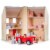 Bigjigs Toys, Folding Dollhouse Set Perspective: left