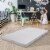 Gymax 4'' Full XL Size Foam Folding Mattress Sofa Bed Guests Floor Mat Carrying Handles Perspective: left