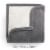 Sunbeam Heated Throw Blanket - Solid Gray Perspective: left