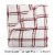 Sunbeam Heated Throw Blanket - Tartan Plaid Red Perspective: left