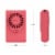 Holmes Necklace Fan-Coral Perspective: left