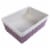Juvale Nesting Baskets, Woven Storage Baskets (Lavender, 5 Piece Set) Perspective: left