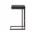 Sunpan Boone 26  Faux Leather Counter Stool in Black-Dark Gray (Set of 2) Perspective: left