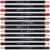 SHANY Dreamy Dozen Matte Cosmetics Lip Liner Set Vegan Perspective: left