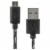 CELLCandy Extended Length Charge and Sync Micro USB Cable - Black Perspective: left