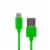 CELLCandy Type C Cable 2.0 - Green Perspective: left