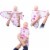 Bublo Baby Swaddle Blanket Boy Girl, 3 Pack Small Size Newborn Swaddles 0-3 Month Perspective: left