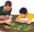 NFL® Green Bay Packers Checkers Board Game Perspective: left