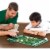 Michigan State University™ Checkers Game Set Perspective: left