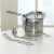 KidKraft Deluxe Cookware Set with Food Perspective: left