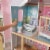 Kidkraft Kaylee 3 Level 4 Room Full Sized Wooden Dollhouse with 10 accessories Perspective: left