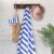 4-Pack: 30 x 60 Ultra-Soft 100% Cotton Striped Pool Cabana Hotel Beach Towels Perspective: left