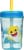 Zak! Designs Baby Shark Leak-Proof Tumbler with Flexible Straw Perspective: left