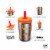 Zak! Designs Dinomite Antimicrobial Stainless Steel Double Walled Leakproof Water Bottle + Straw Perspective: left