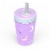Fanciful Unicorn Antimicrobial Stainless Steel Double Wall Vacuum Leakproof Straw Kelso Tumbler Perspective: left