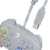 PDP Afterglow™ Wave Wired Controller: Grey for Nintendo Switch, Nintendo Switch - OLED Model Perspective: left