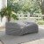 Outdoor Catalina Round Sectional Furniture Cover Perspective: left