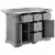Julia Kitchen Island Perspective: left
