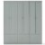 Crosley Furniture Harper Modern Wooden Pantry Closet in Gray (Set of 3) Perspective: left