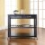 Kitchen Cart Island Solid Black Granite Top in Black - Crosley Perspective: left