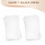 White Linen-Like Premium Paper Buffet Napkins (288 Napkins) Perspective: left